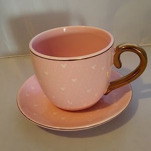Large mug and saucer by Harry and David